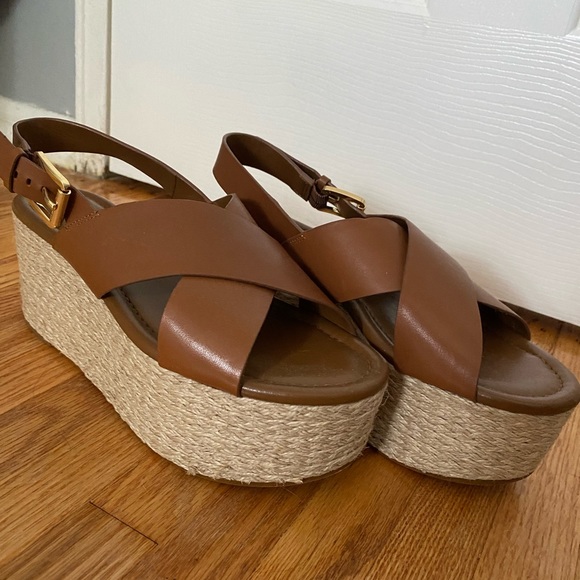 NWOT Michael Kors wedge sandals - Picture 2 of 3